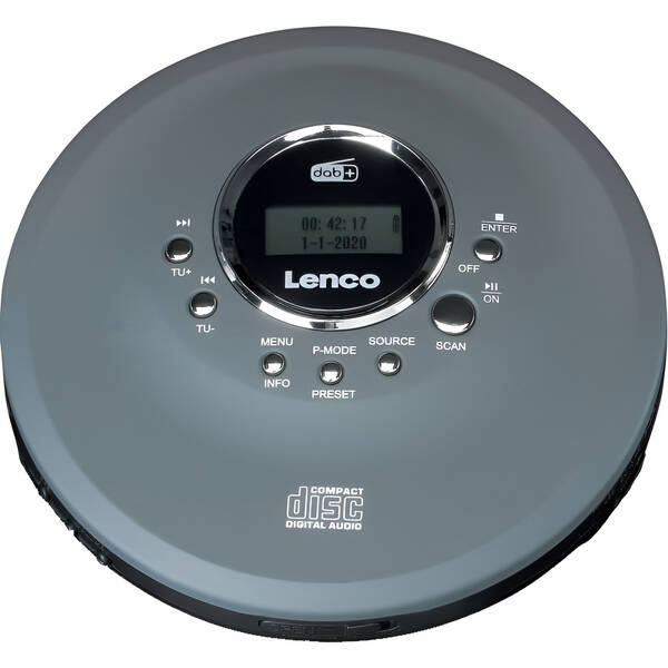 Discman Lenco CD-400 šedý

