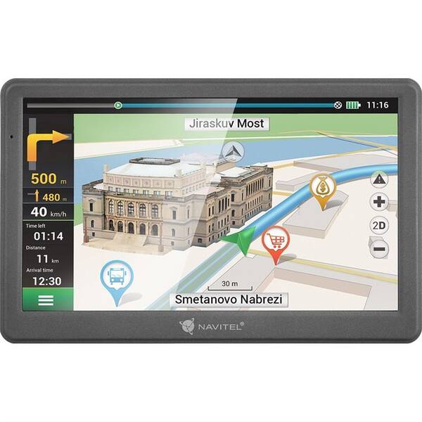 Navigační systém GPS NAVITEL E700 černá

