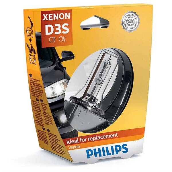 Autožárovka Philips Xenon Vision D3S (1 ks) 

