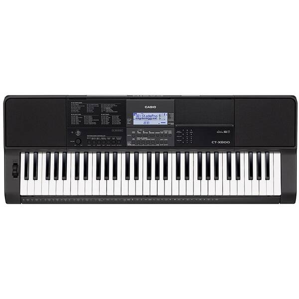 Elektronické klávesy Casio CT X800 černá

