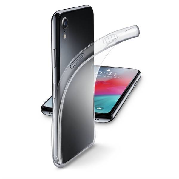 Kryt na mobil CellularLine na Apple iPhone XR průhledný


