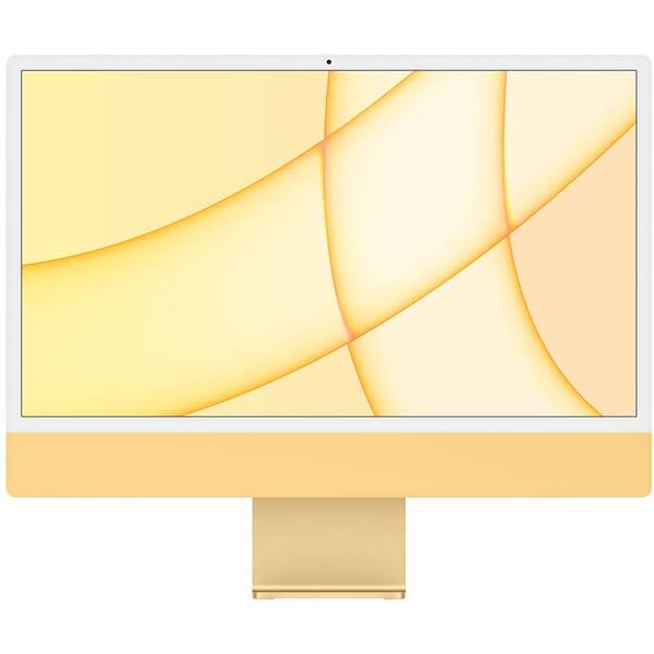 Počítač All In One Apple 24" CTO M1 8x GPU, 8GB, 256GB, CZ - Yellow 

