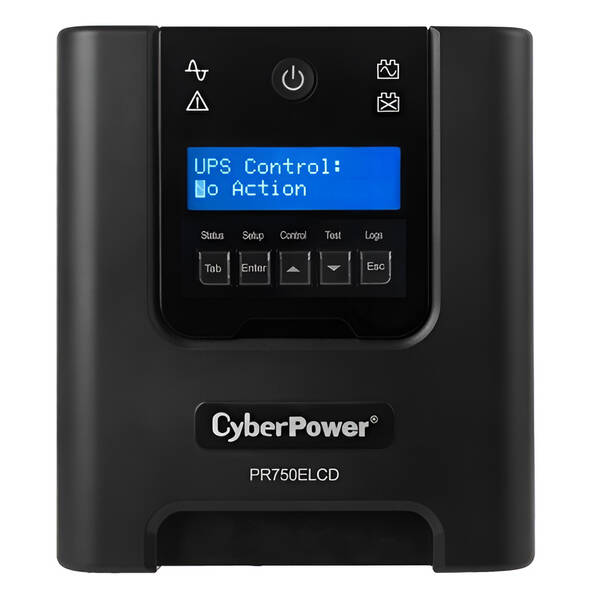 Záložní zdroj CyberPower Professional Tower LCD UPS 750VA/675W 

