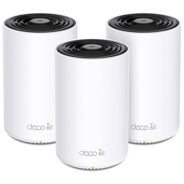 Komplexní Wi-Fi systém TP-Link Deco XE75 Pro Wi-Fi 6E (3 ks) bílá barva
