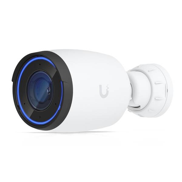 IP kamera Ubiquiti UniFi Protect UVC-AI-Pro-White, outdoor, 8Mpx (4K), 3x zoom, IR, PoE napájení, LAN 1Gb, antivandal bílá

