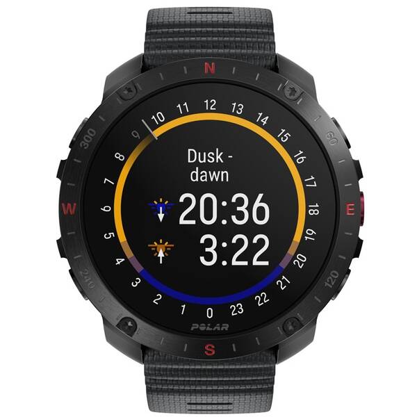 Chytré hodinky Polar Grit X2 Pro vel. S-L černý

