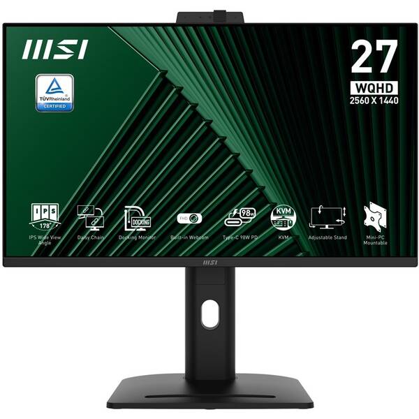 Monitor MSI PRO MP275QPDG černý

