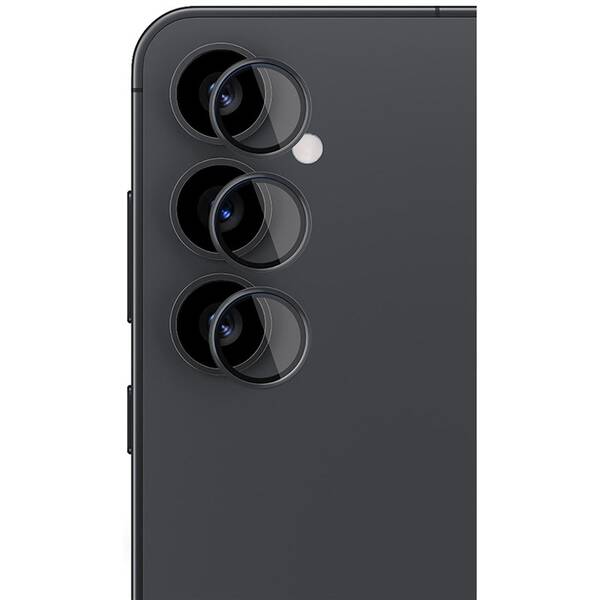 Ochranné sklo čočky fotoaparátu 3mk Lens Protection Pro na Samsung Galaxy S25 černé


