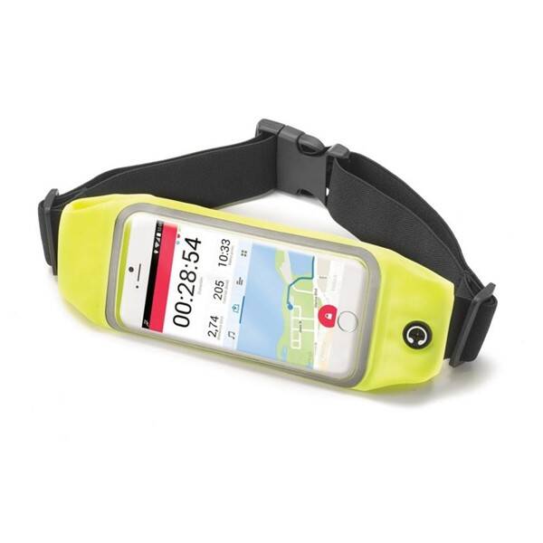 Pouzdro na mobil sportovní Celly Runbelt, na 5,5" žluté

