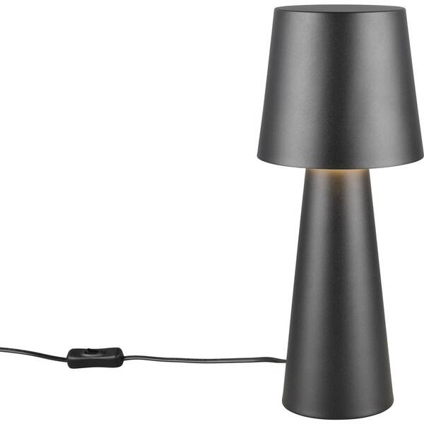 Stolní lampička TRIO NUBIAN, E27 černá

