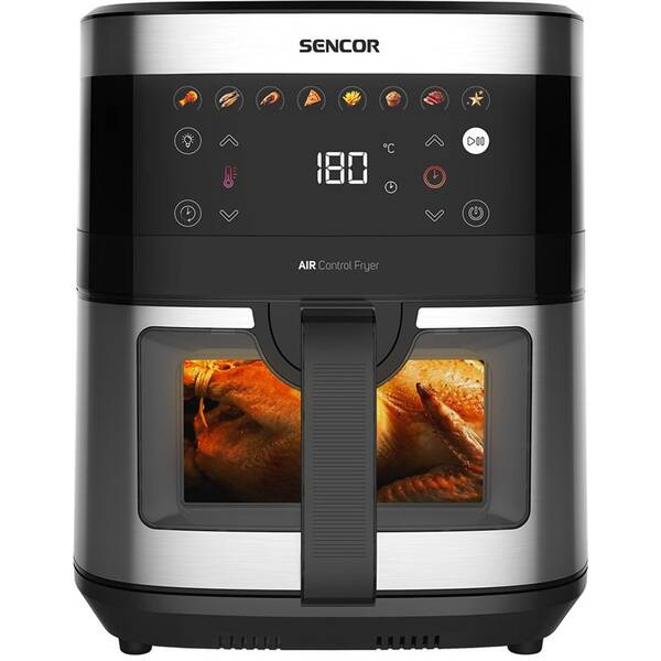 Fritéza horkovzdušná Sencor SFR 9000SS černá

