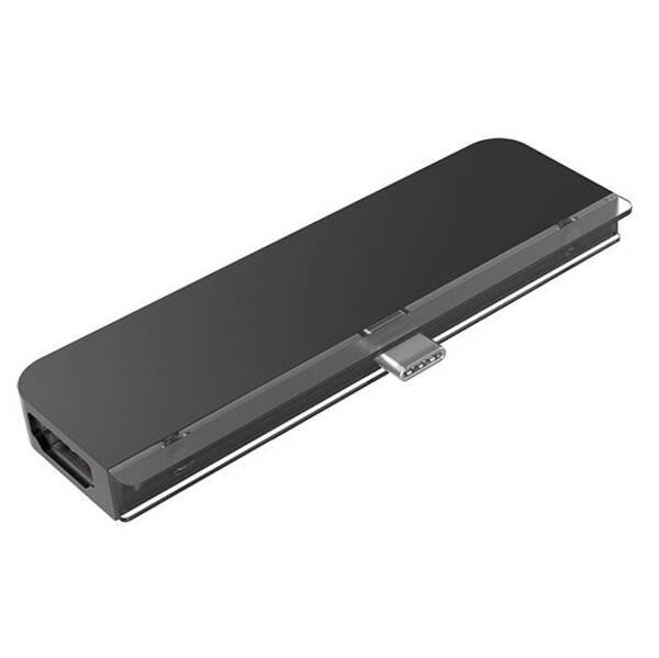USB Hub HyperDrive pro iPad Pro USB-C/HDMI, USB-C, USB 3.0, SD, Micro SD, 3,5mm jack šedý

