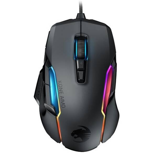 Myš Roccat Kone AIMO remastered RGB černá

