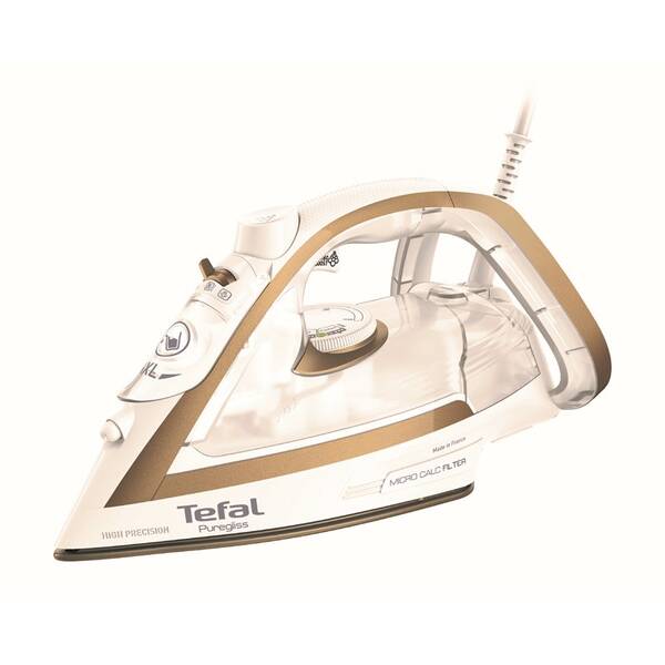 Žehlička Tefal FV8042E0 Puregliss Coppertinto & White 

