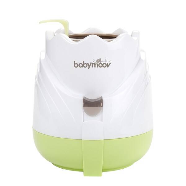 Ohřívač kojeneckých lahví Babymoov Tulip bílý/zelený/hnědý

