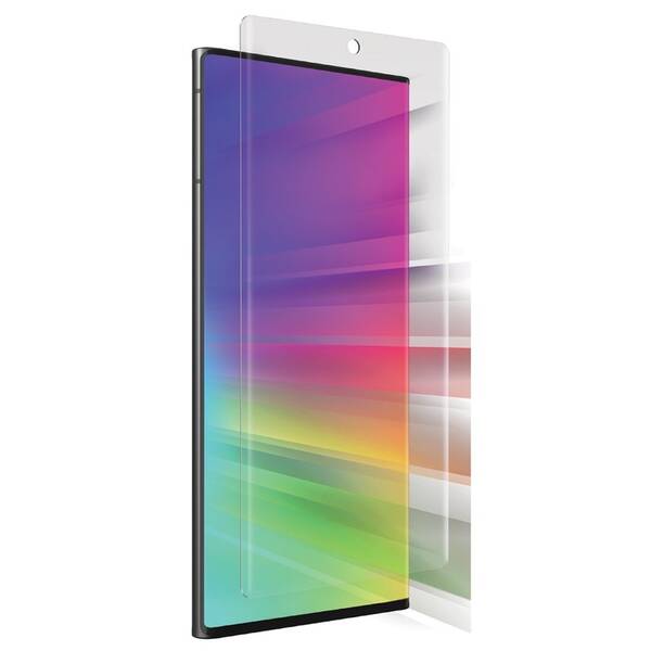 Hybridní ochranné sklo InvisibleSHIELD GlassFusion XTR Curve s D3O na Samsung Galaxy S22 Ultra 5G 

