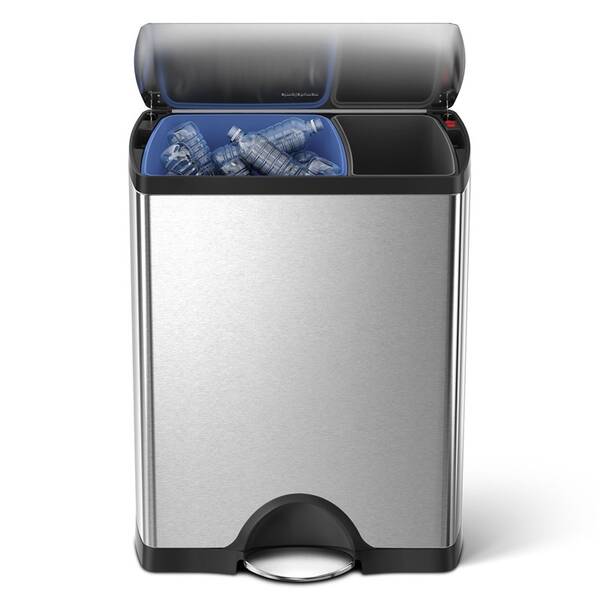 Odpadkový koš na tříděný odpad Simplehuman CW1830, 30/16 l 

