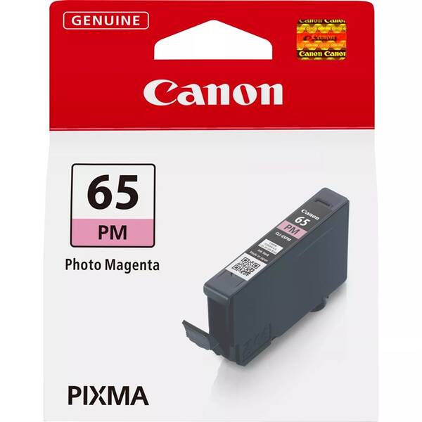 Inkoustová náplň Canon CLI-65, 320 stran - foto purpurová 

