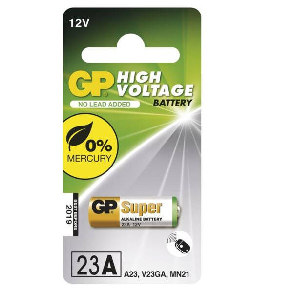 Baterie alkalická GP 23A, blistr 1ks 

