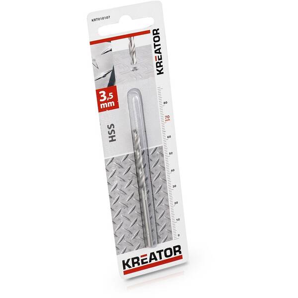Vrták Kreator KRT010107, 3,5×70 mm 


