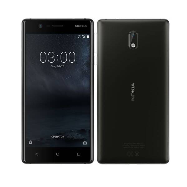 Mobilní telefon Nokia 3 Dual SIM černý

