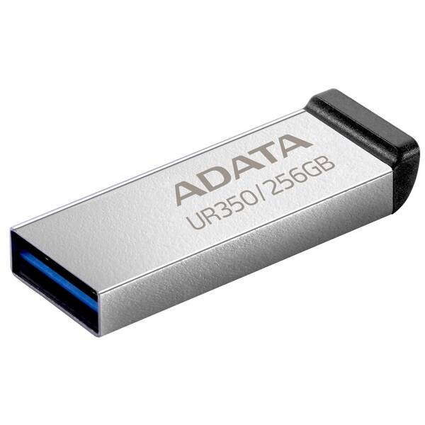 USB Flash ADATA UR350 256GB černý/stříbrný

