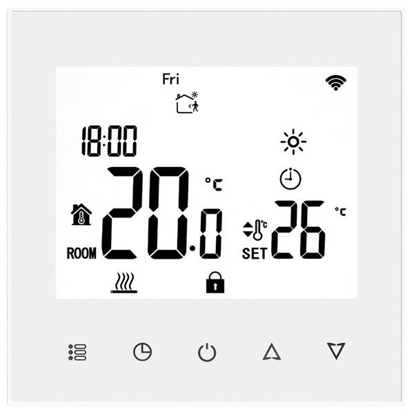 Termostat Elektrobock PT740W-EI Wi-Fi, prostorový bílý

