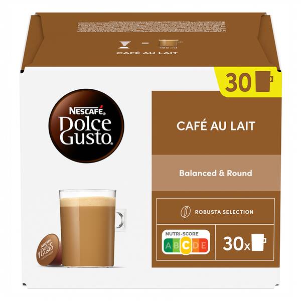 Kapsle pro espressa NESCAFÉ Café au Lait (30 ks) 

