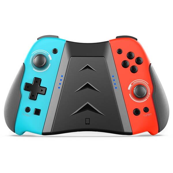 Gamepad iPega SW006B Wireless Joycon vč. Multi Grip pro Nintendo Switch červený/modrý

