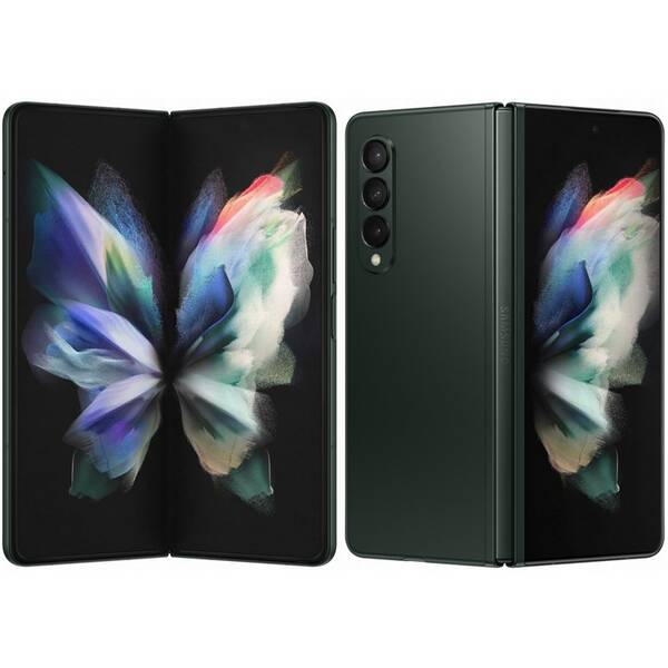 Mobilní telefon Samsung Galaxy Z Fold3 256 GB 5G - ZÁNOVNÍ - 12 měsíců záruka zelený

