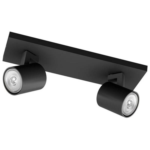 Bodové svítidlo Philips Runner, 2xGU10 černé

