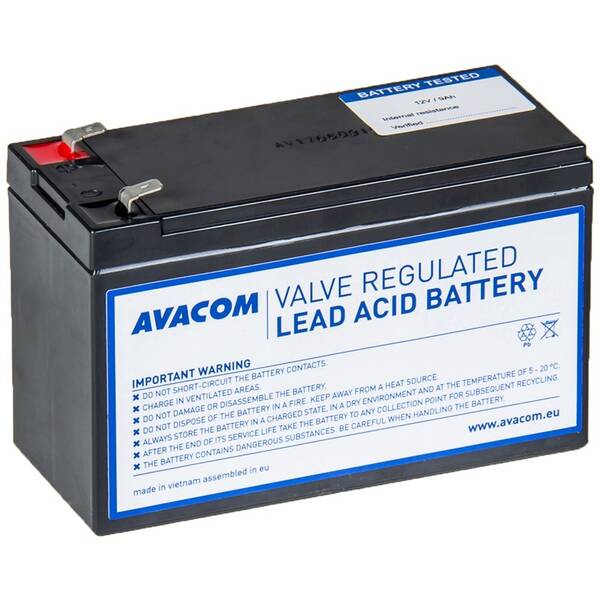 Bateriový kit Avacom RBP01-12090-KIT - baterie pro UPS 

