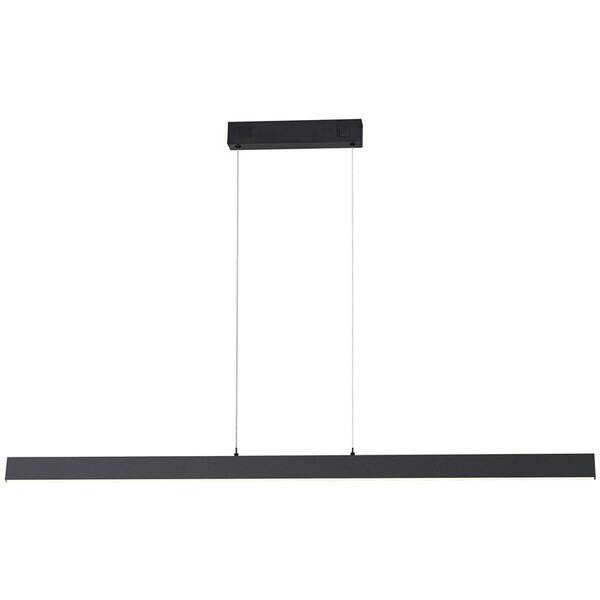 Závěsné svítidlo IMMAX NEO LITE TRIANGOLO SMART 125cm 28W s BEACON, Wi-Fi, TUYA černé


