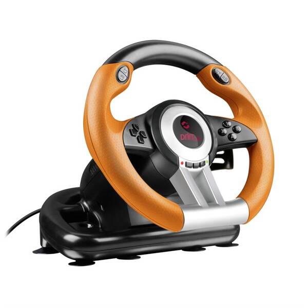 Volant Speed Link DRIFT O.Z. Racing Wheel PC černý/oranžový

