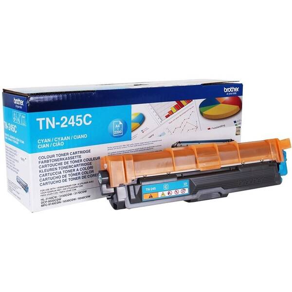 Toner Brother TN245C, 2200 stran azurový

