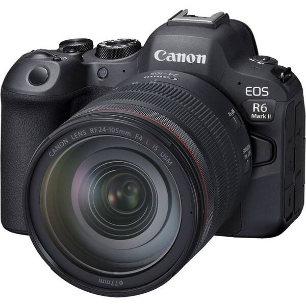 Digitální fotoaparát Canon R6 Mark II + RF24-105 f/4 L IS USM černý

