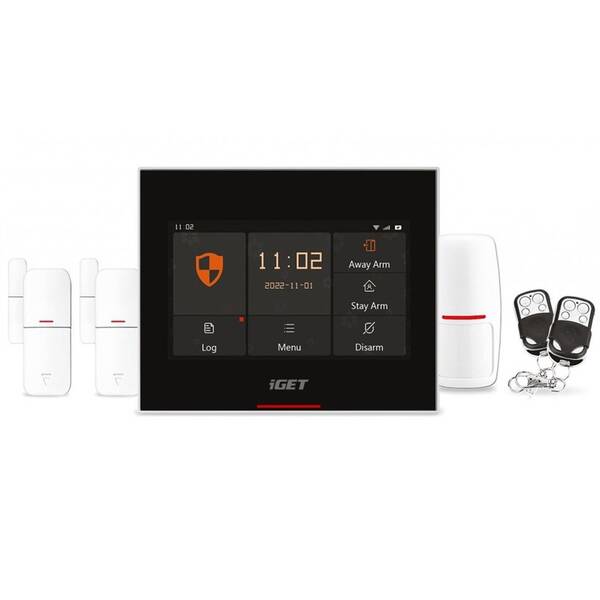 Kompletní sada iGET HOME Alarm X5 - Wi-Fi / GSM systém 
