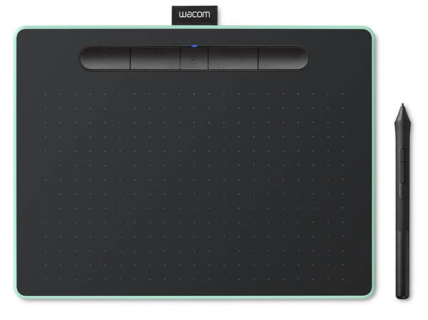 Grafický tablet Wacom Intuos M Bluetooth - pistáciový 

