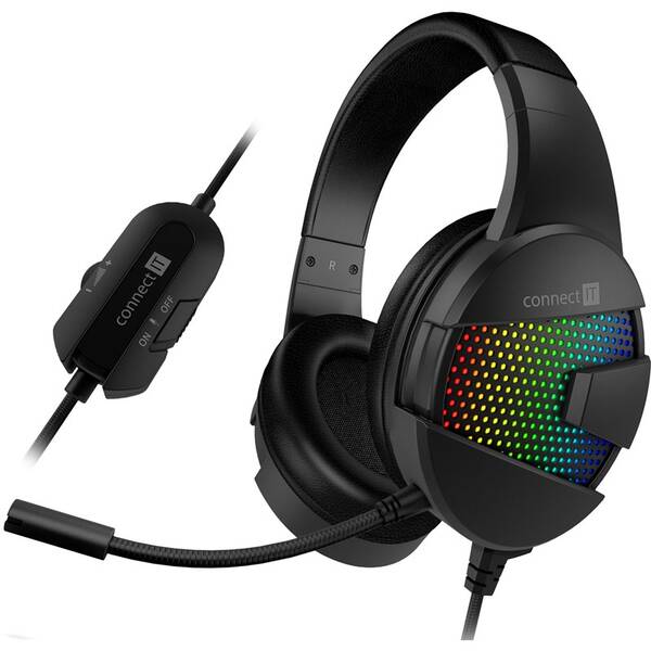 Headset Connect IT Evogear Ed. 2 černý

