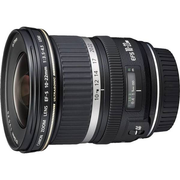 Objektiv Canon 10-22mm f/3.5-4.5 USM černý

