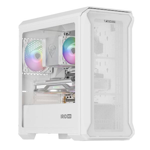Case Genesis IRID 503 ARGB LITE černá

