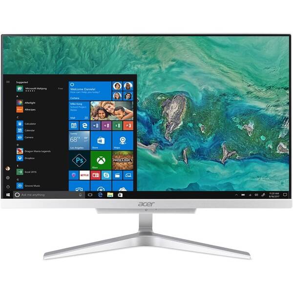 Počítač All In One Acer C22-820 stříbrný

