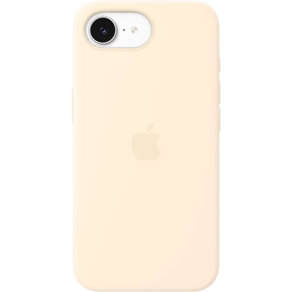 Kryt na mobil Apple iPhone 17e silikonový s MagSafe – vanilkový 

