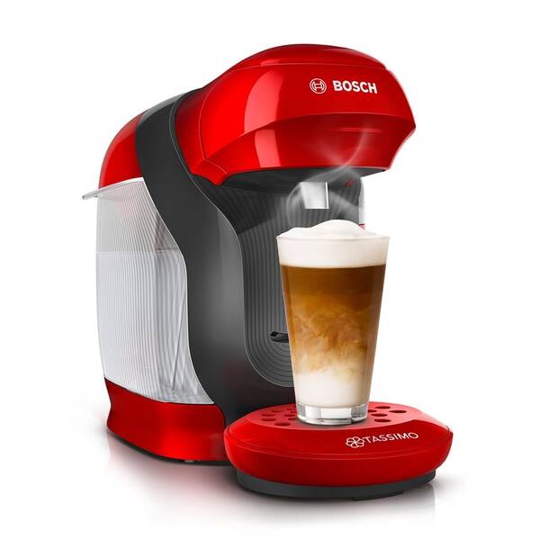 Espresso Bosch TAS1103 černé/červené

