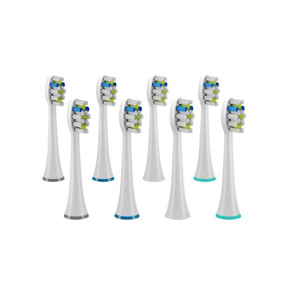 Náhradní hlavice TrueLife SonicBrush UV Heads White Whiten (8 ks) bílá

