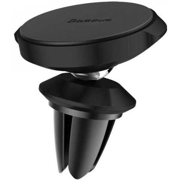 Držák na mobil Baseus Small Ears, do ventilační mřížky černý


