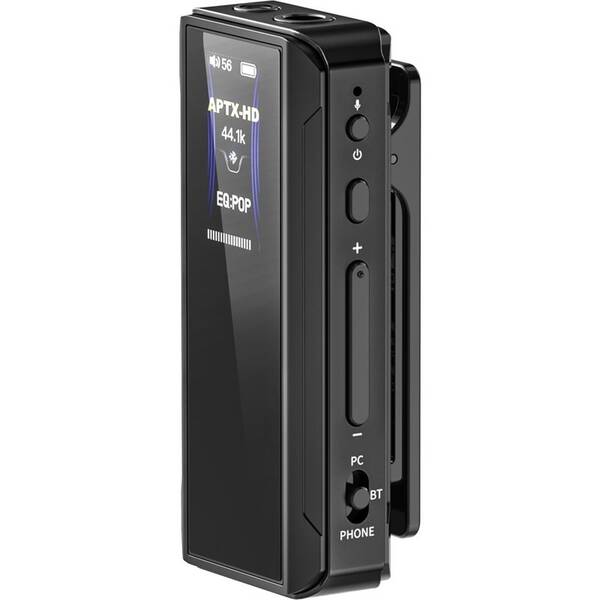 Sluchátkový zesilovač FiiO BTR13, USB-C, DAC převodník černý

