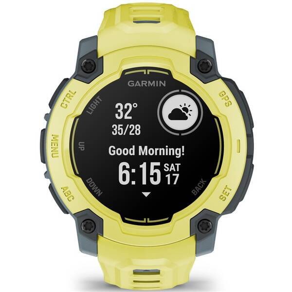 Chytré hodinky Garmin Instinct E - 45 mm - Electric Lime / Electric Lime Band 

