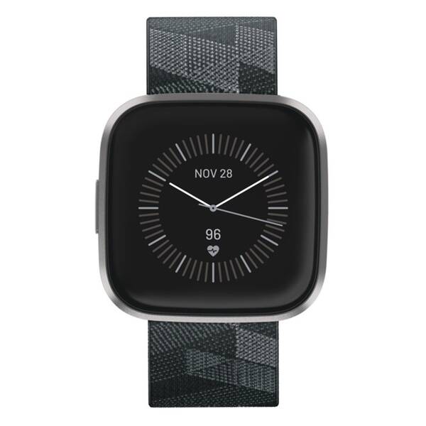 Chytré hodinky Fitbit Versa 2 Special Edition (NFC) - Smoke Woven 

