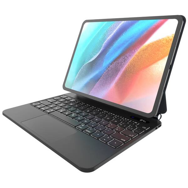 Pouzdro na tablet s klávesnicí FIXED Typee na Apple iPad 10,9" (2022)/iPad 11" (2025), CZ layout černé

